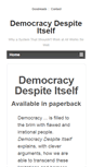 Mobile Screenshot of democracydespiteitself.com